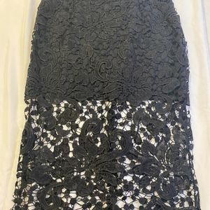 Black Lace skirt